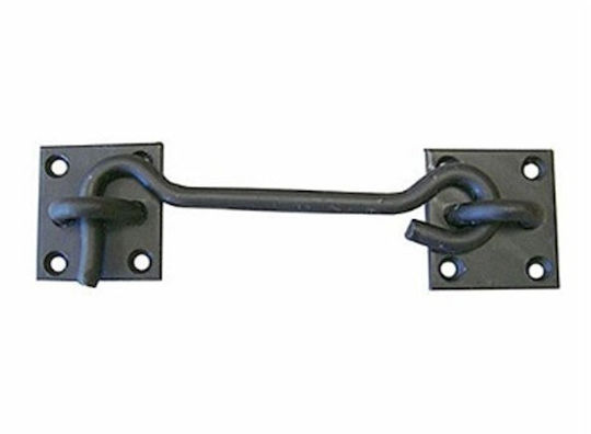 JetWorld Türhaken aus Stahl / Eisen 250mm Schwarz