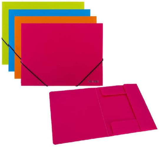 Deli Aktenordner mit Gummiband und Elastisch für Papier A4 (Verschiedene Farben)