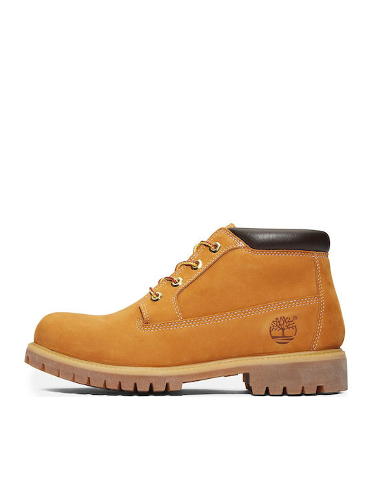 Timberland Mid Leather Women's Ankle Boots Yellow