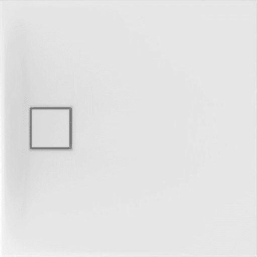 Cersanit Τετράγωνη Ακρυλική Ντουζιέρα 90x90cm Λευκή