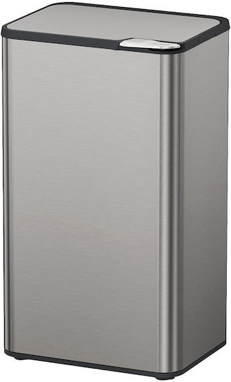 Estia Estia Mülleimer aus Inox 80lt Grau