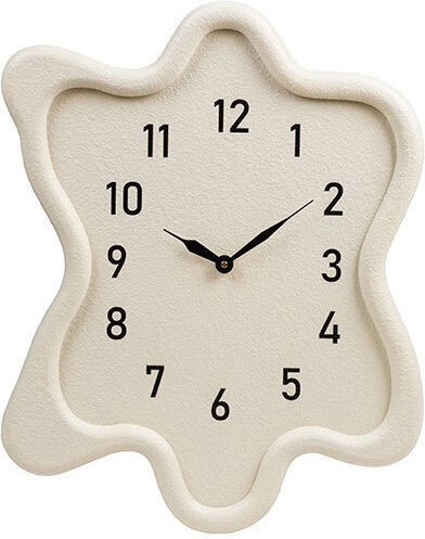 Ceas de perete din lemn bej 48x4cm