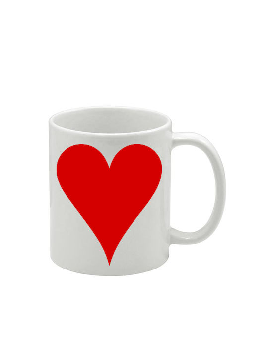 Weiße Tasse Alice