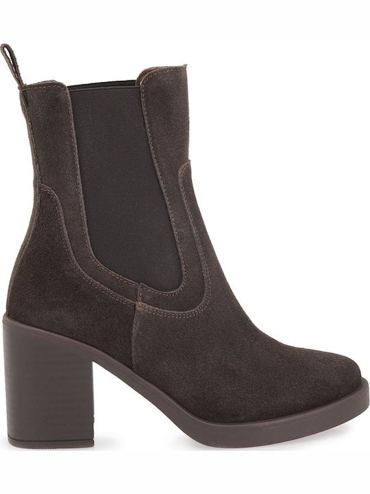 Ragazza Leather Women's Ankle Boots with High H...