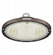 Philips Ledinaire Highbay Kommerzielle Glockenlichter 70W Naturweiß 10500lm mit Eingebaute LED Graue Ø27,3cm