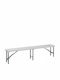 Outdoor Plastic Bench 183x30x43cm