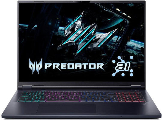 Acer Predator Helios Neo 18 Ai 18" IPS QHD+ 250Hz (Ultra 9-275HX/32GB/1TB SSD/GeForce RTX 5070 Ti/Без операционна система) (BG Клавиатура)