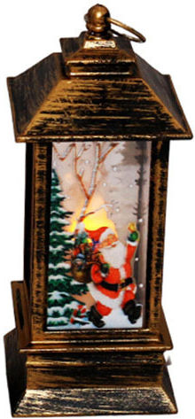 Dorosimo Christmas Bronze Lantern 13x5.5cm