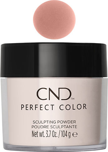 Pudră Acrilică pentru Unghii Cnd Perfect Warm Maro Mediu Acoperitor 104g