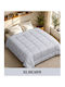 Adam Home Double Quilt 240x220cm Silver AH-604800500