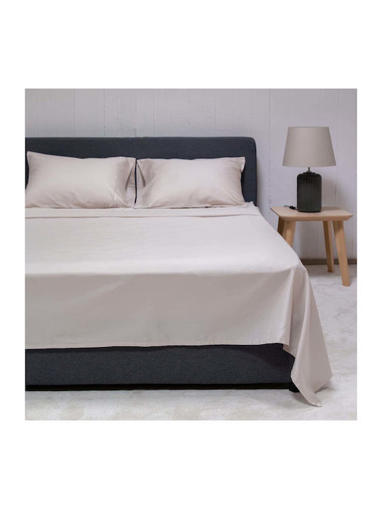 Naf-naf Unique Light Grey Super King Bed Sheets...