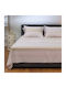 Σεντόνια Υπέρδιπλα Σετ Naf-naf Diamond 254 Opal Beige