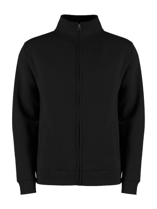 Kustom Kit Men's Promotional Cardigan Black