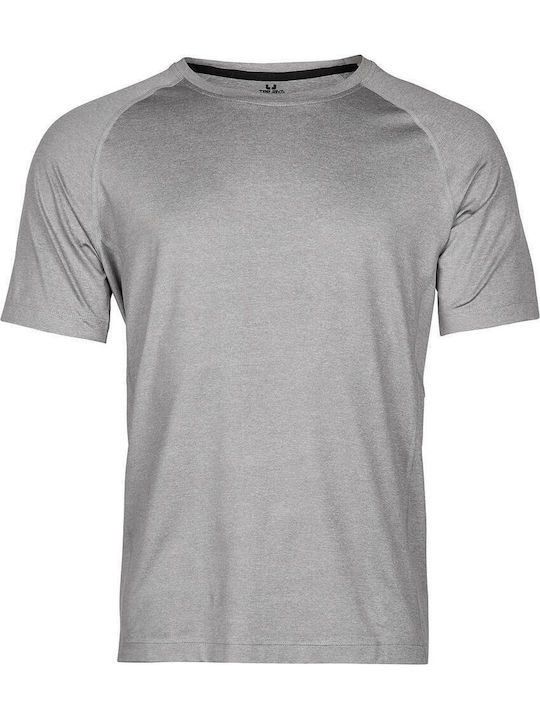 Tee Jays Tricou promoțional bărbătesc Grey Melange