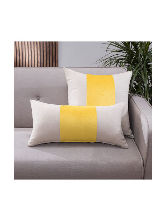 Teoran Sofa-Kissen Linus aus Samt 14 50x50cm