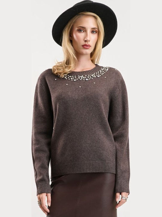Desiree Damen Bluse Braun