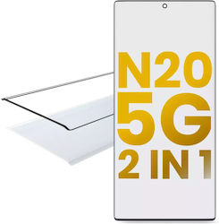 2-in-1 Frontglas OCA Vorinstalliert Samsung Galaxy Note 20 5G 2-in-1 Frontglas OCA Vorinstalliert Samsung Galaxy Note 20 5G