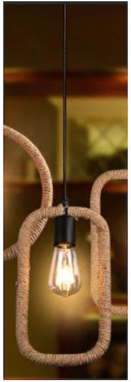 Lightplanet Lustru Suspendat Cu Frânghie