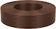 Electric Cable 1x2.5 Mm² 100 M Brown Flexible Multi-strand Pvc Insulation Bvr 450/750 V Cobi Smart