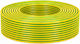 Electric Cable 1x1.5 Mm² 100 M Yellow-green Flexible Multi-strand Pvc Insulation Bvr 450/750 V Cobi Smart