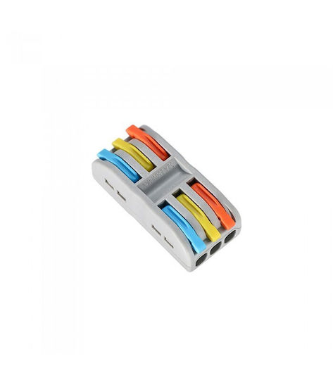 Συνδετήρας Καλωδίων Κλέμα Κλίπς Quicky 3-3 0.08mm²-2.5mm² 32a 5 Τεμάχια 7200241 Vito