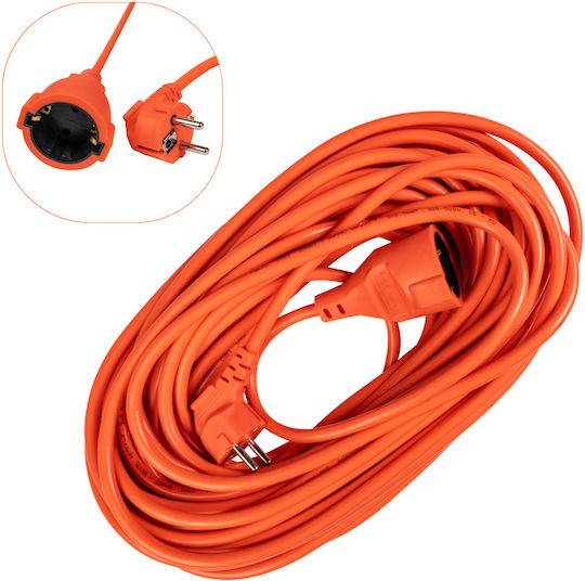 Extension Cord Cable Extension with Length 30m Cable Cross Section 3 x 2.5mm² and Grounding