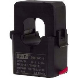 F&F Mikroskopischer Leistungstransformator Tom-100-5 Öffnbarer Kern 100-5a Schwarz