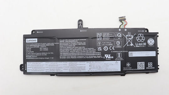 Lenovo 54.7Wh Вътрешна литиево-йонна батерия Lenovo ThinkPad X13 Yoga
