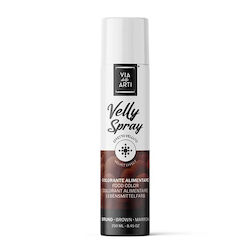 Via delle Arti Culoare De Coloranți Alimentari În Formă Lichidă Maro 250ml Spray