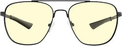 Computer Glasses Gunnar Mustang Onyx Amber