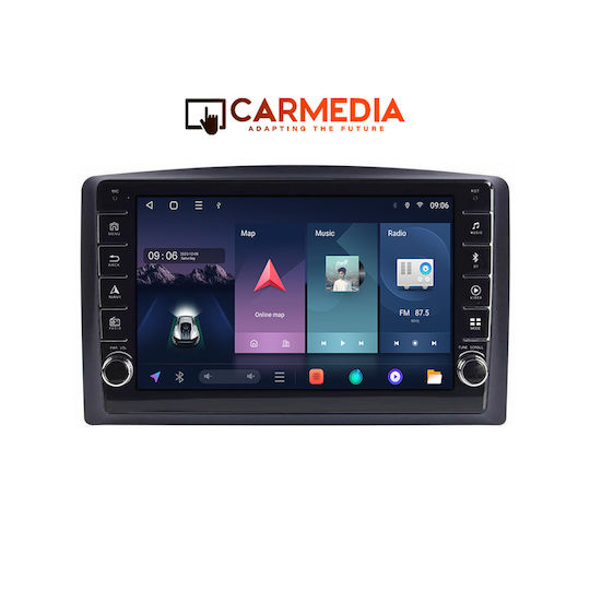 Carmedia Auto-Audiosystem Für Mercedes-Benz Viano / Vito W447 2015-2022 Mit Touchscreen 10" Bluetooth USB Wi-Fi GPS Apple CarPlay Android Auto