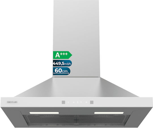 Cecotec Bolero Flux PT 604400 Chimney Hood 60cm Inox