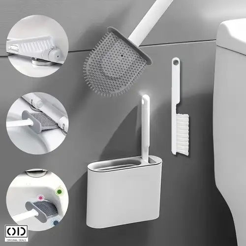 Plastik Toilettenbürste Badezimmer Weiß