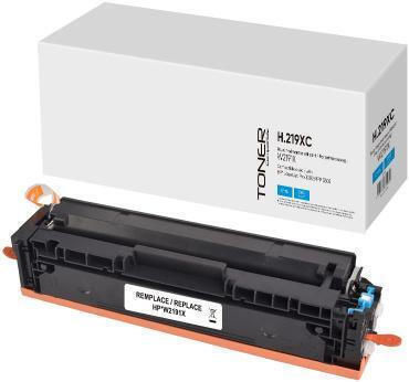 Тонер Касета Съвместим Циан HP W2191X HP 219X HP Цвят LJ Pro MFP 3302 LJ Pro 3202 2500K Uprint