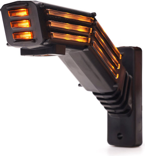 Led Dreifaches Seitenvolumenleuchte Typ Horn Kurze Funktion Blitz 12v24v Was Rechts