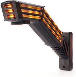 Led Dreifaches Seitenvolumenleuchte Typ Horn Langlebiges Blinken 12v24v WAS Linke