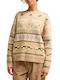 Camp Damen Pullover Sea Fog