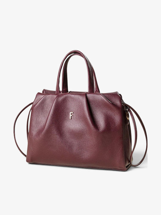 Damentasche Handtasche Burgundisch