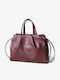 Damentasche Handtasche Burgundisch