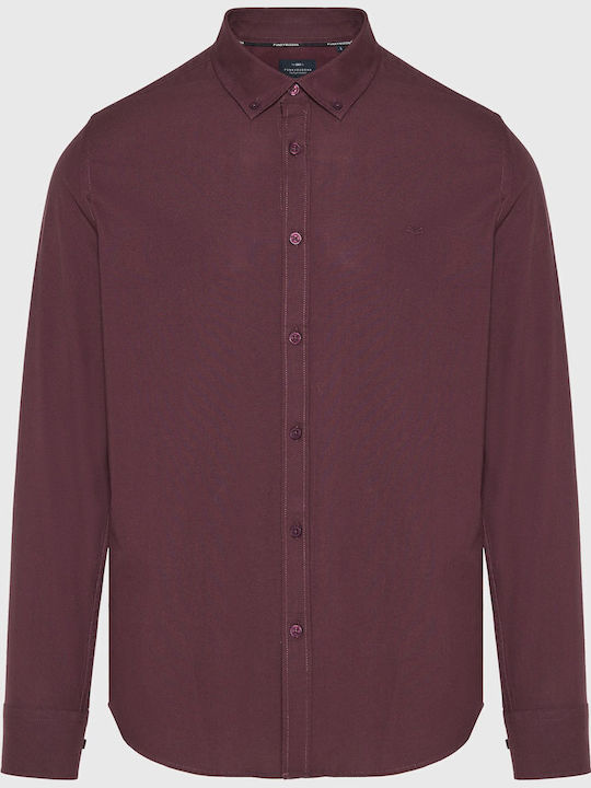 Cămașă cu Mâneci Lungi, Regular Fit, Violet