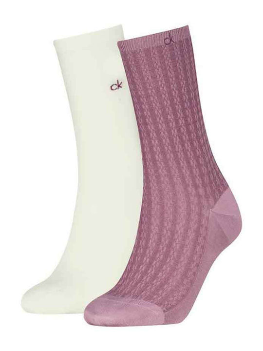 Calvin Klein Women's Socks White 2Pack