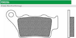 Τακακια Fd0206ts1 Μεταλ Xt660 F650 Οπις Newfren F208/213 Τακακια Fd0206ts1 Μεταλ Xt660 F650 Οπις Newfren F208/213