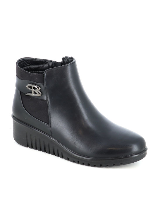 Women's Chelsea Ankle Boots Black 02/22620_BLACK