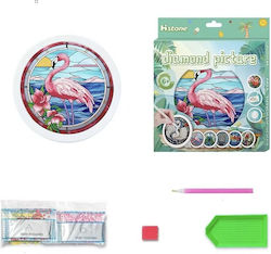 Diamond Mosaic Flamingo 20x20 Cm Diy Handmade Set Accessories