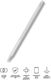 Baseus PS3 Air Stylus Digital cu Palm Rejection pentru iPad în Culoare Albă