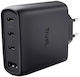 Trust GaN Charger Without Cable with USB-A Port and 3 USB-C Ports 65W Power Delivery Black (Maxo)