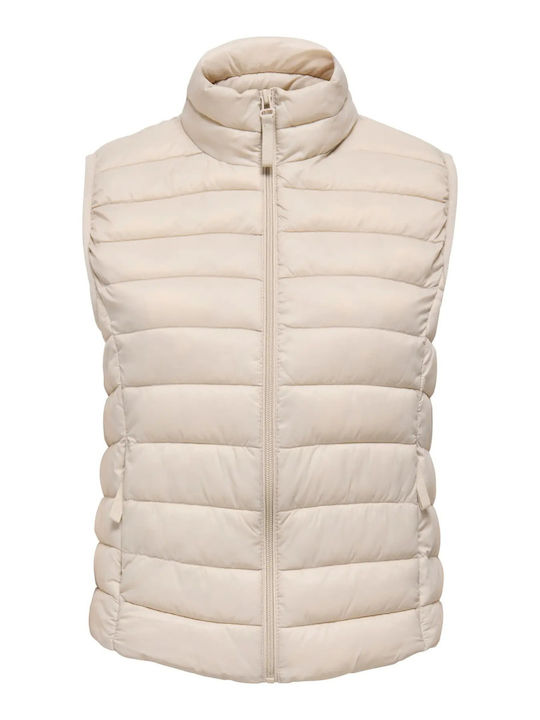 Only Jachetă de damă fără mâneci Puffer pentru ...