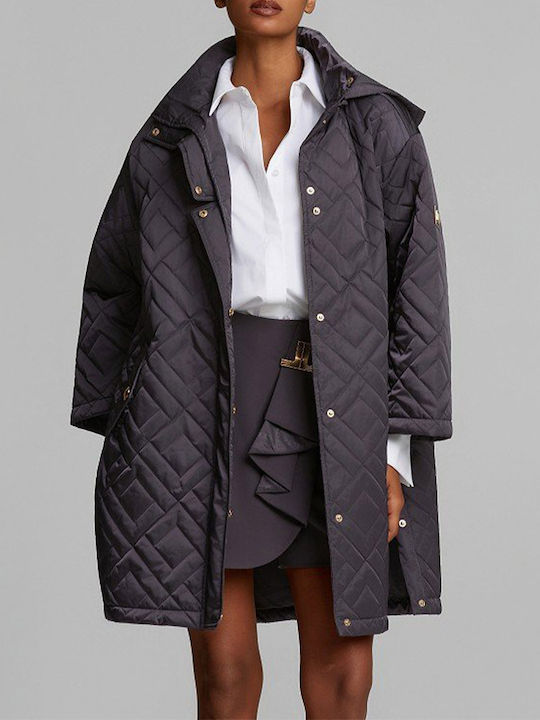 Women's Winter Jacket Dark Grey