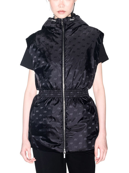 Women's Sleeveless Winter Jacket Black