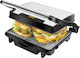 Cecotec Rock'nGrill Rapid Τοστιέρα με Αντικολλητικές Αποσπώμενες Πλάκες για 2 Τοστ 1500W Inox